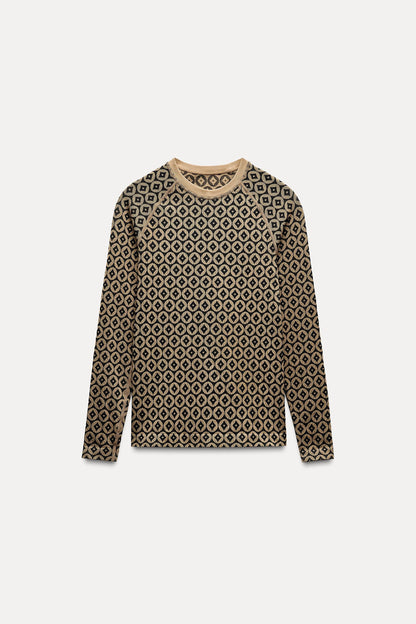 Ski Collection THERMOLITE® thermal jacquard t-shirt
