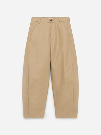 Barrel-Leg Trousers