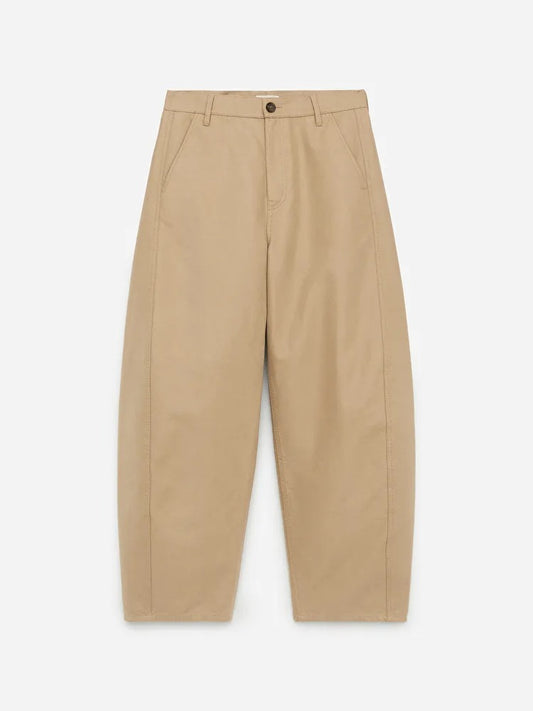 Barrel-Leg Trousers