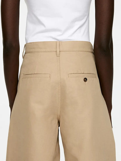 Barrel-Leg Trousers