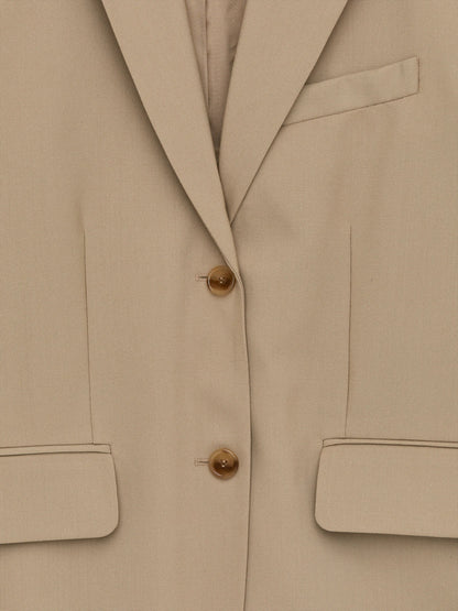 Oversized Wool Blazer
