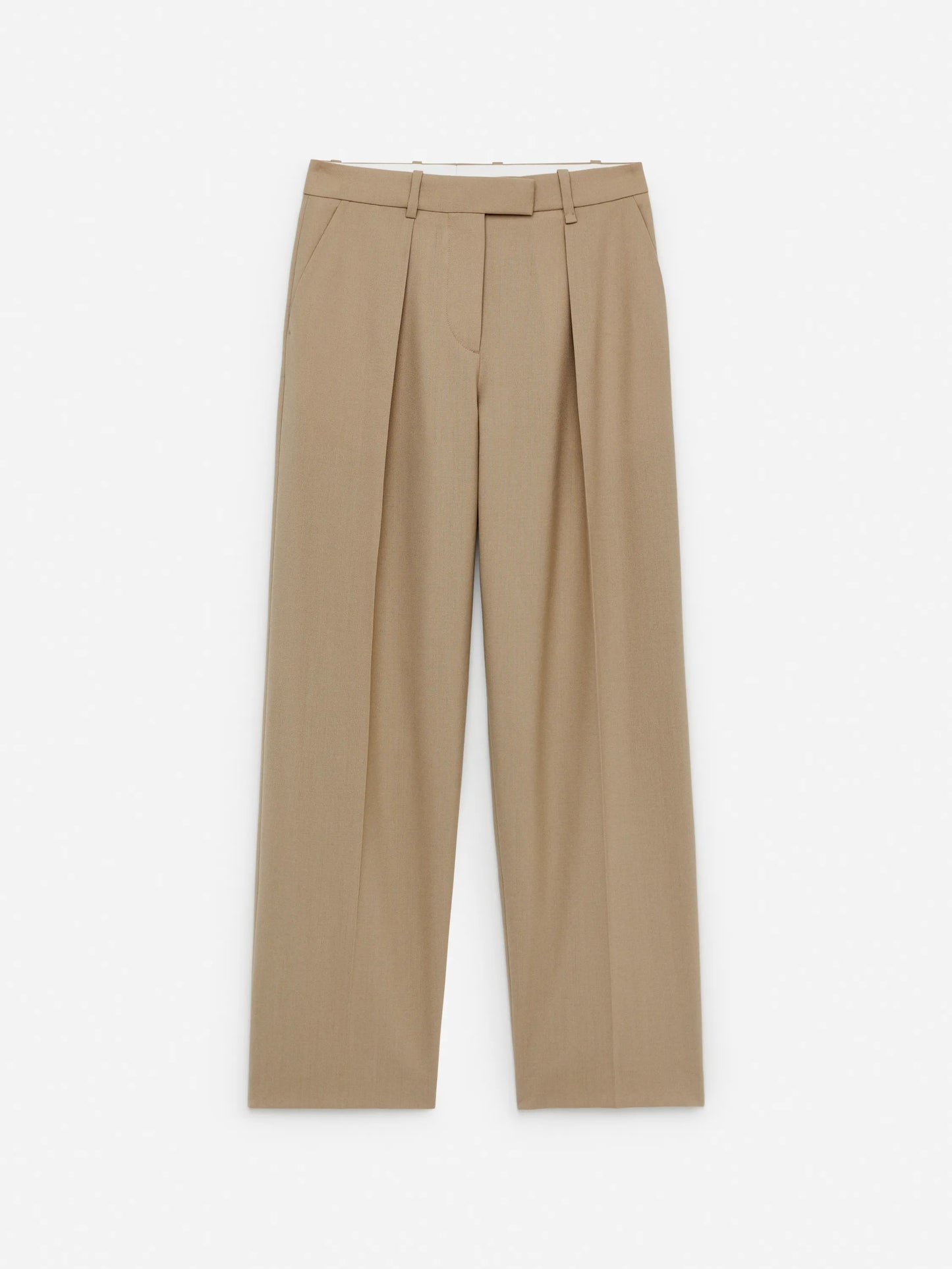 High-Waist Tailored Trousers