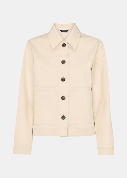 Neutral Mia Pocket Detail Jacket