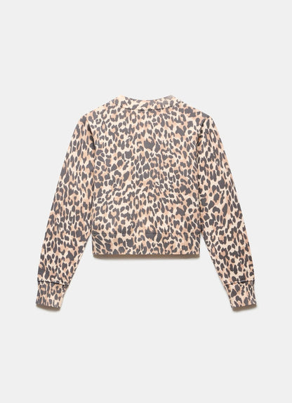 Leopard Print Cardigan