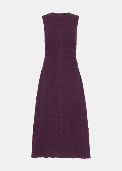 Plum Lori Textured Midi Dress