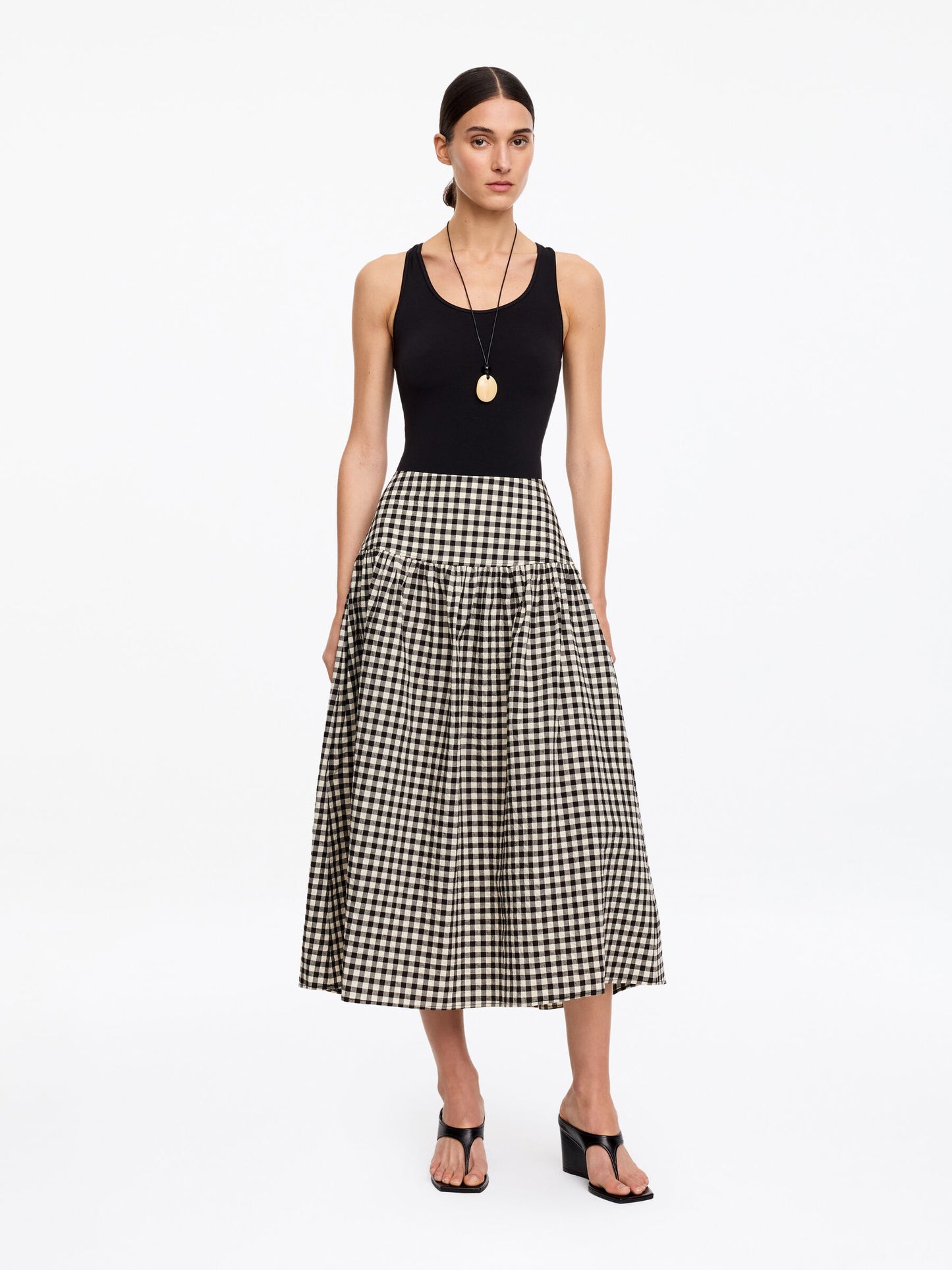 Seersucker Skirt