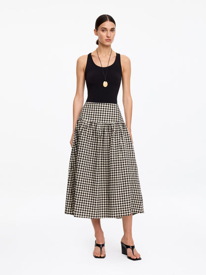 Seersucker Skirt