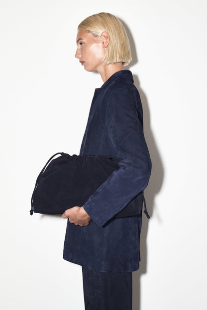 Cavatelli Clutch Suede Bag