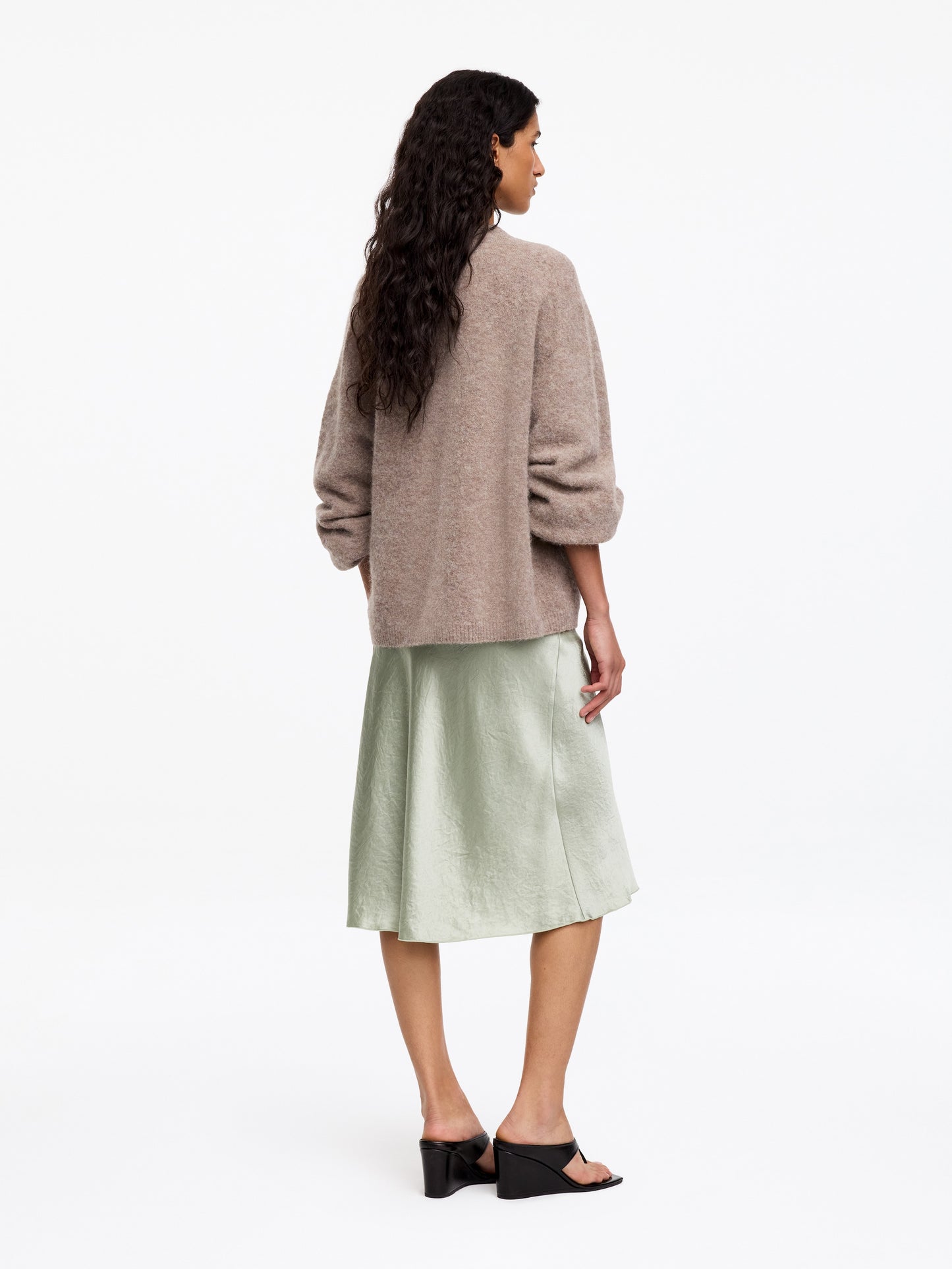 Satin Slip Skirt