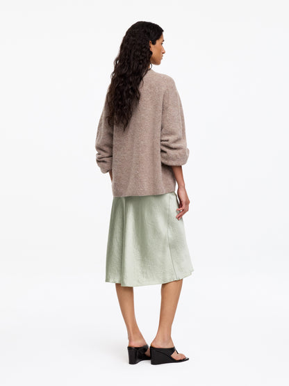 Satin Slip Skirt
