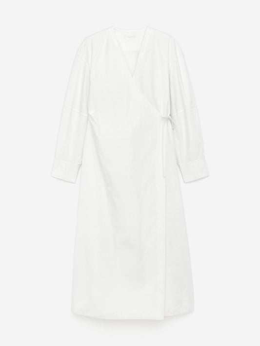 Cotton Wrap Dress