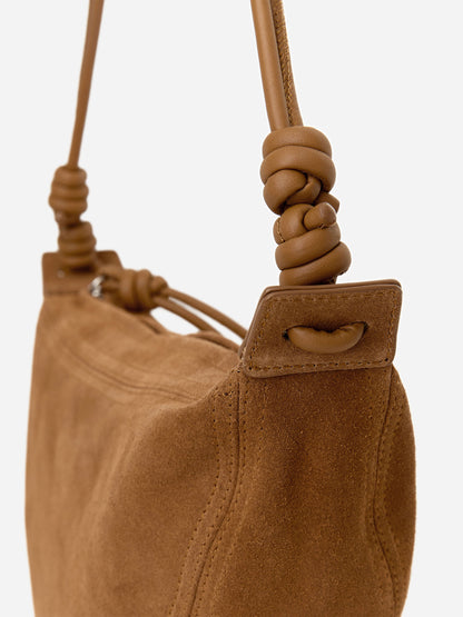 Crescent Suede Bag