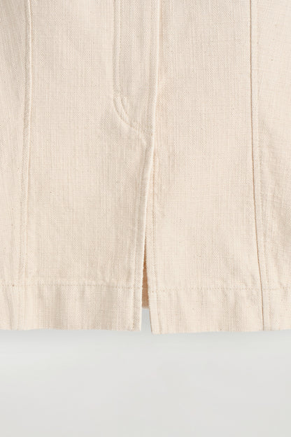 Sleeveless Denim Top