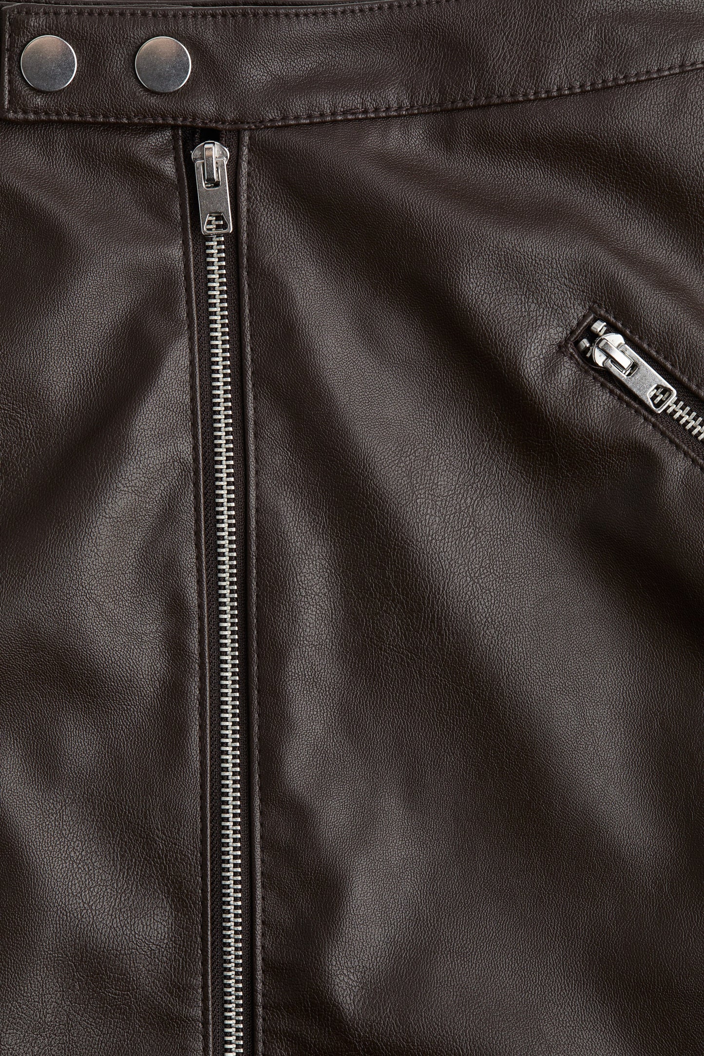 Coated A-line skirt