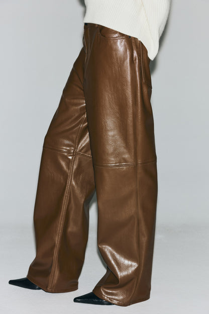 Coated trousers