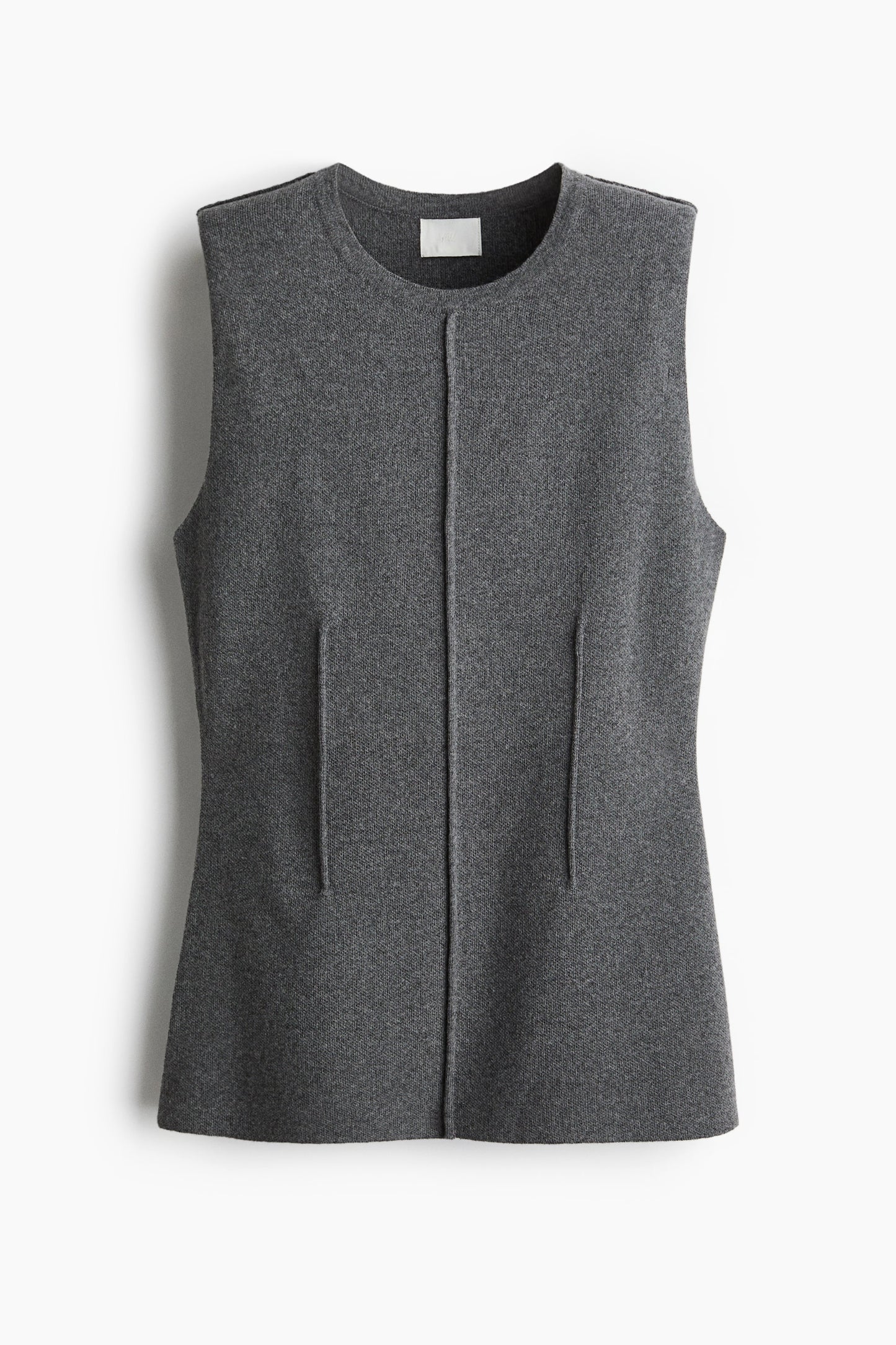 Wool-blend top