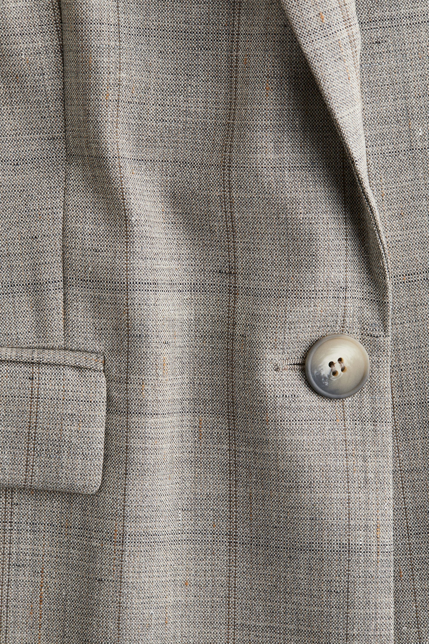 Wool-blend blazer