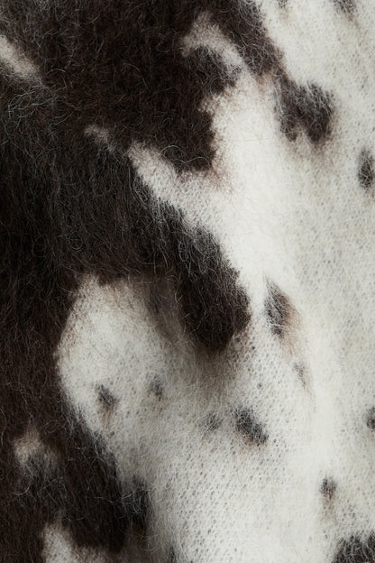 Mohair-blend turtleneck jumper