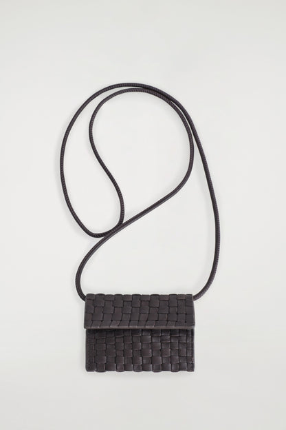 Braided Leather Cardholder