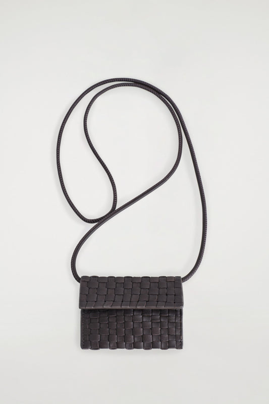 Braided Leather Cardholder