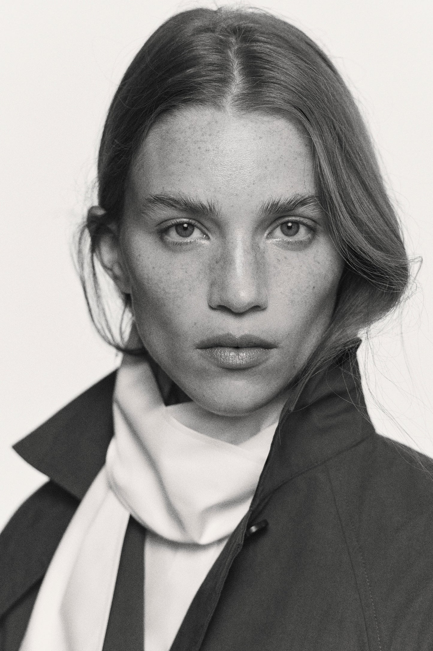 Bow-Detail Cotton Blouse