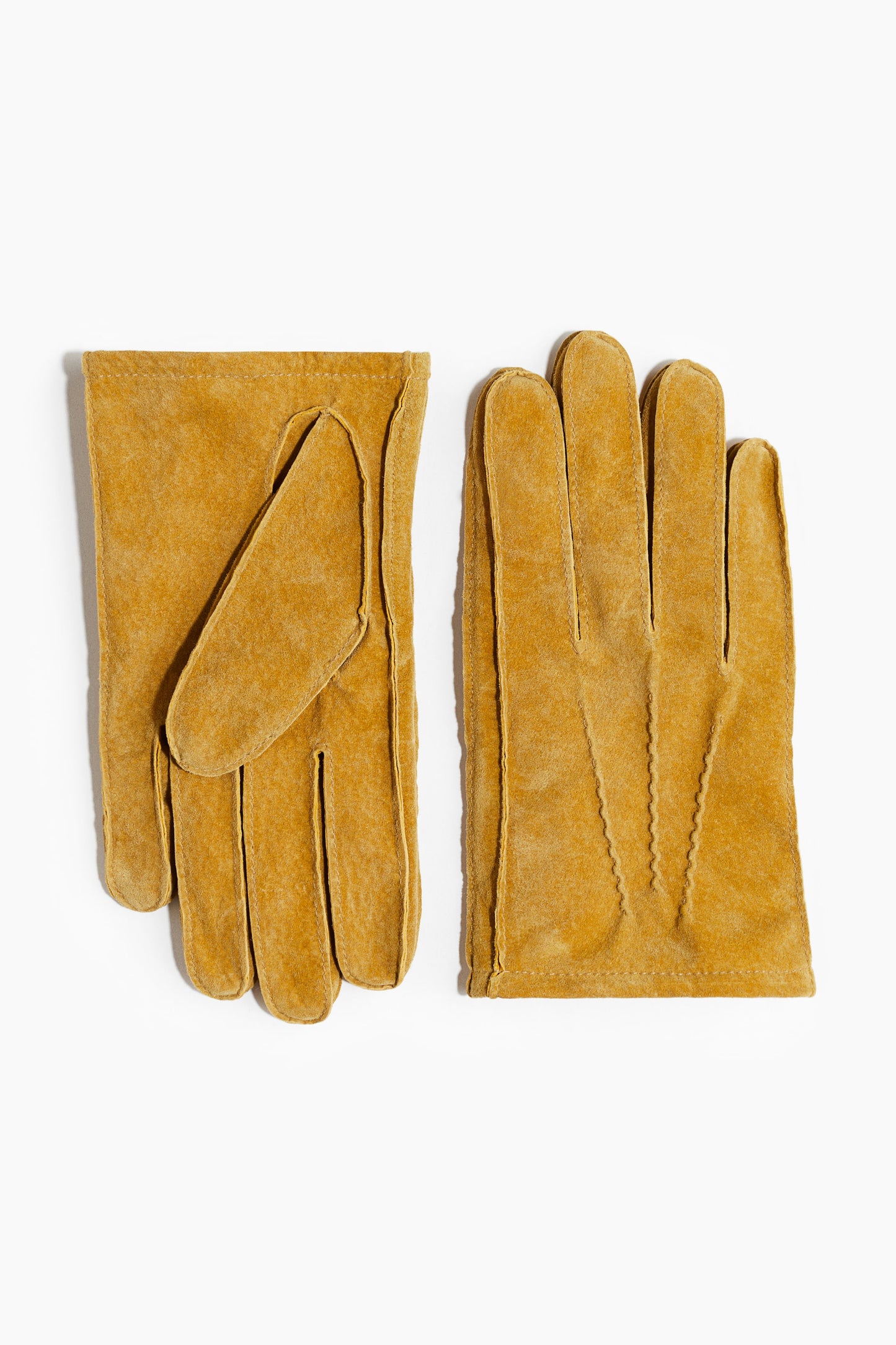 Suede gloves