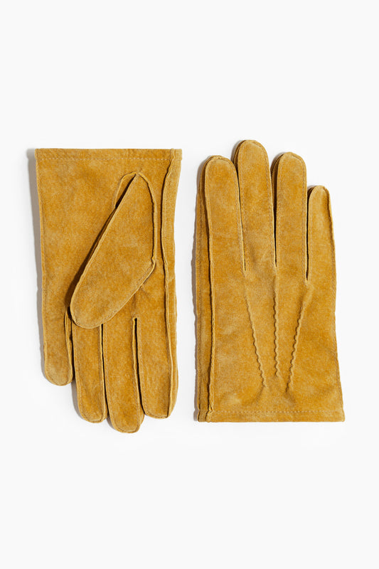 Suede gloves