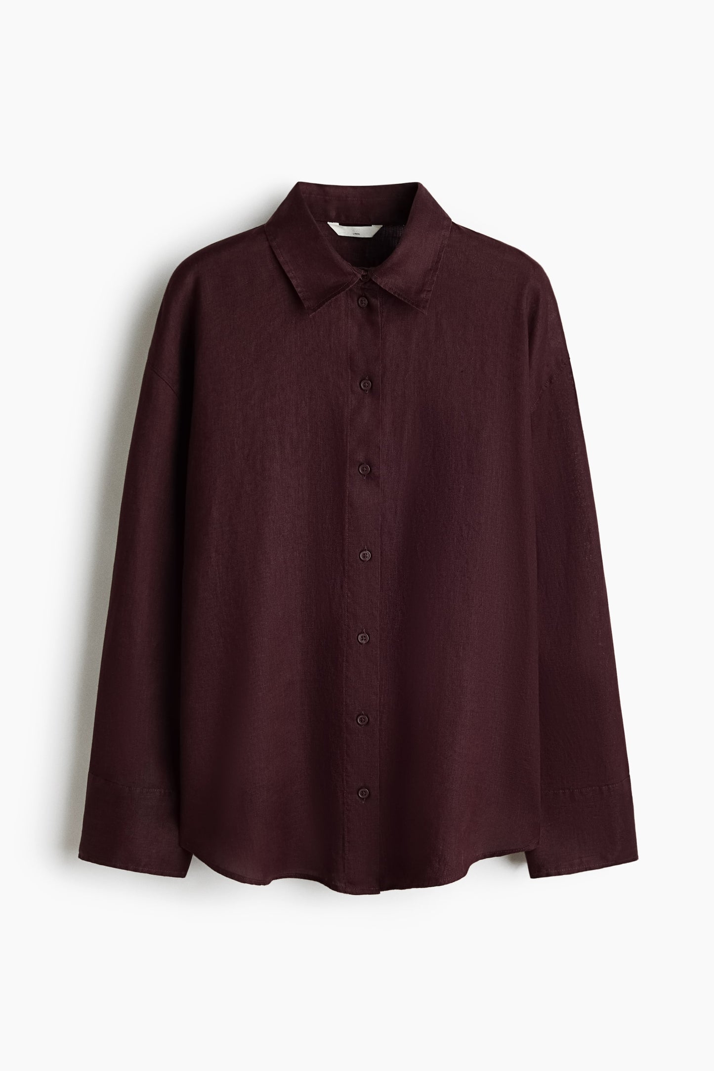 Oversized linen shirt