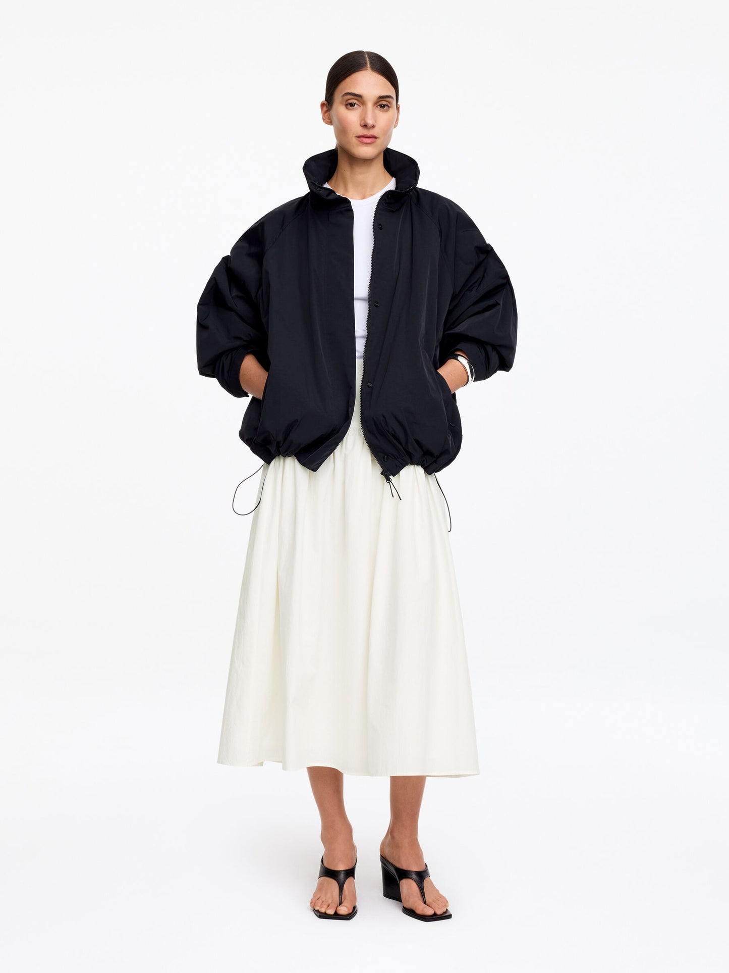 Seersucker Skirt