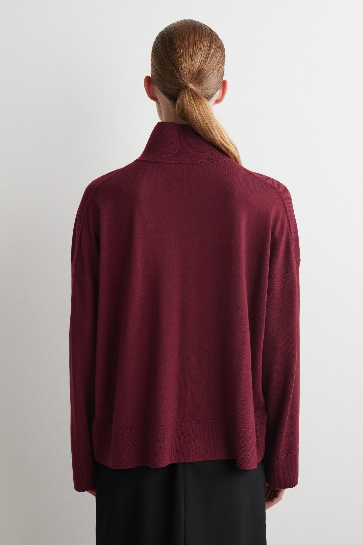 Merino Wool Turtleneck Jumper