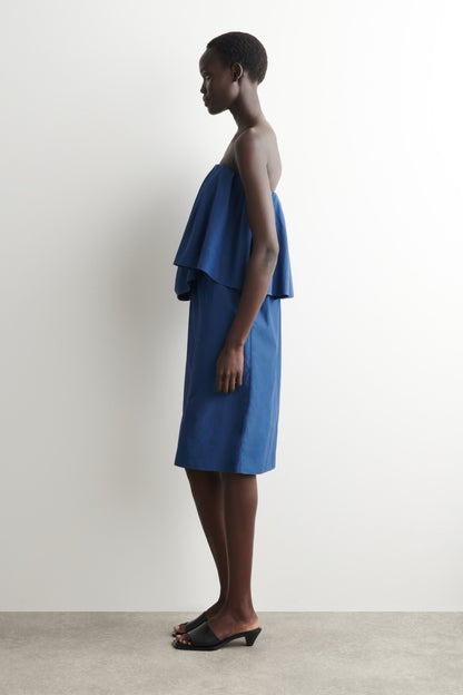 Layered Bandeau Midi Dress