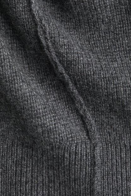 Structured cashmere cardigan