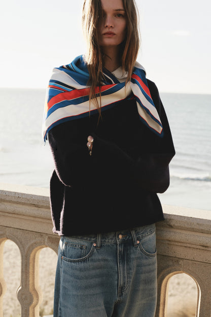 Striped Patterned scarf