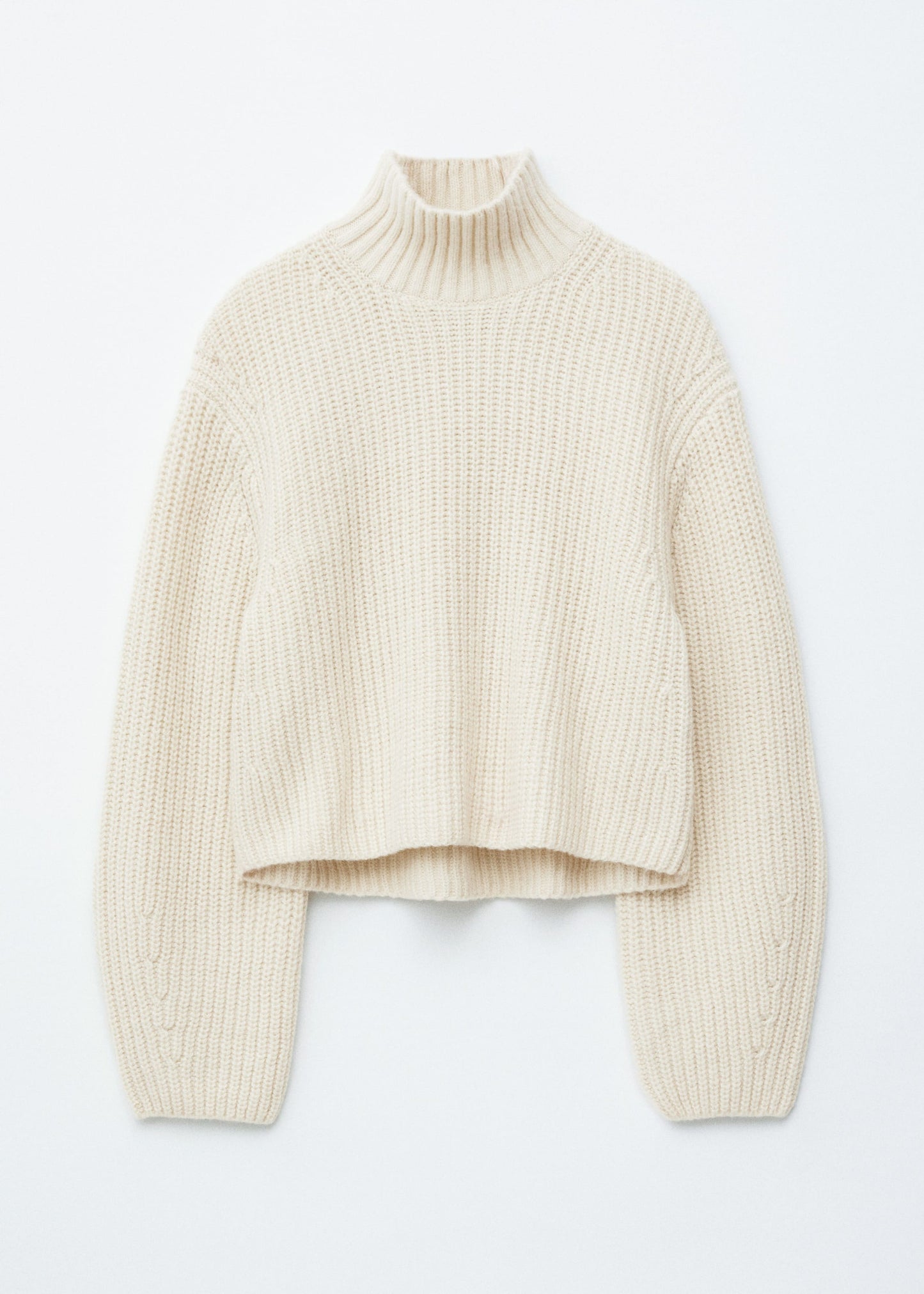 Cropped Turtleneck Jumper