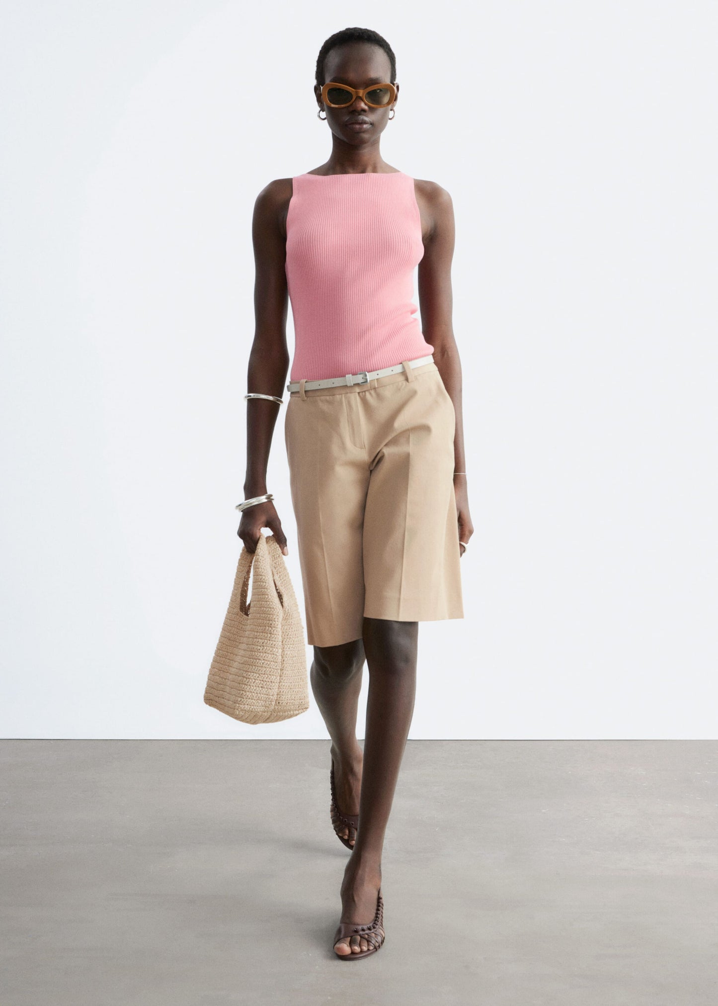 Rib-Knit Tank Top