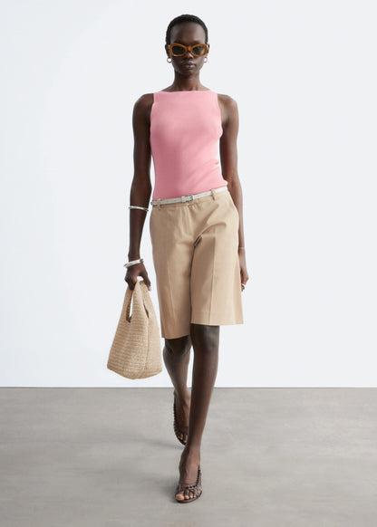 Rib-Knit Tank Top
