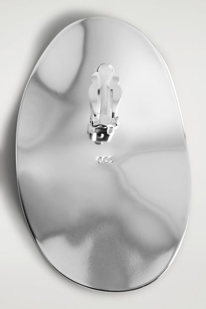 Oversized Oval Earrings