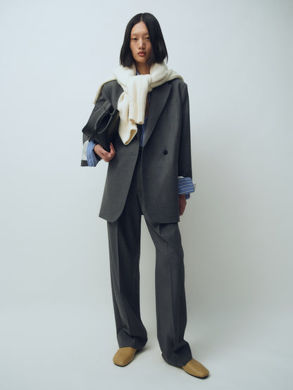 Wool-Blend Blazer