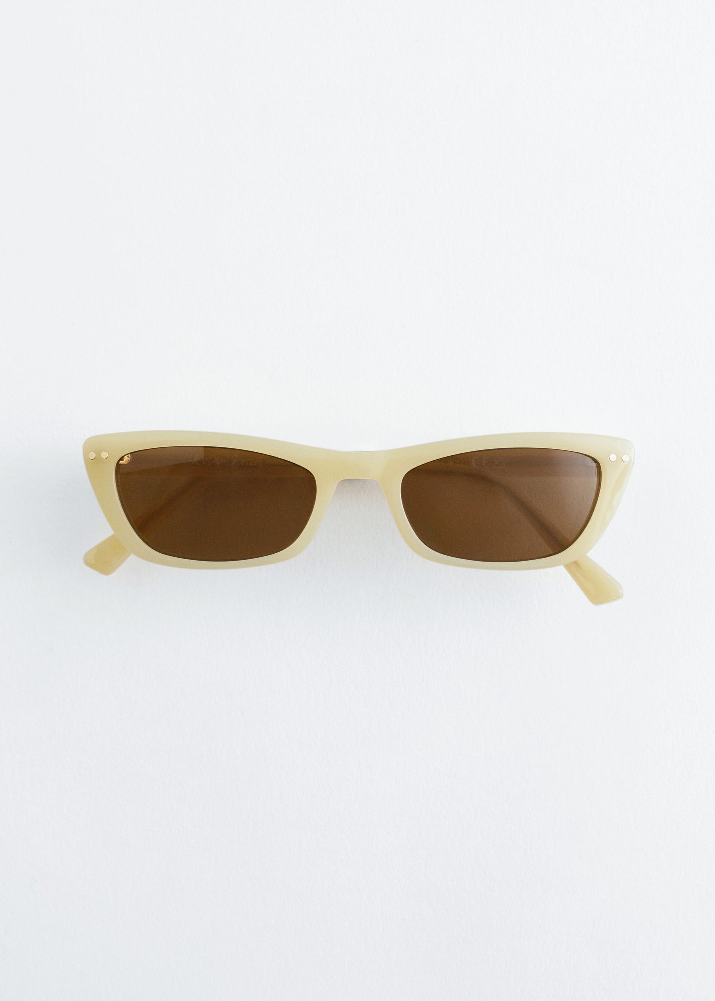 Elongated Cat-Eye Sunglasses