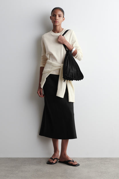 Accordion Canvas Tote Bag
