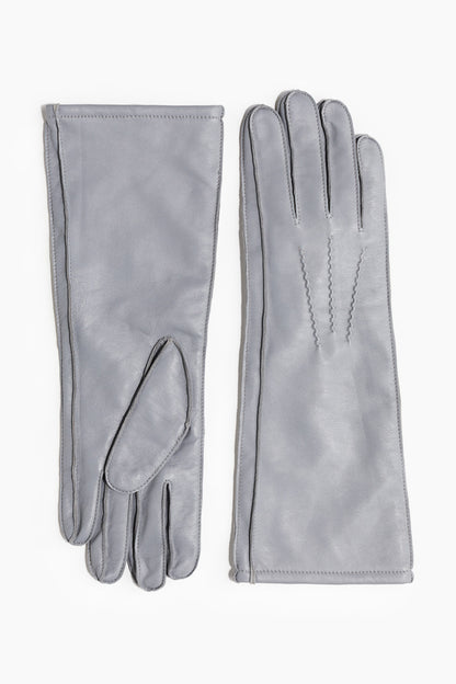 Long leather gloves