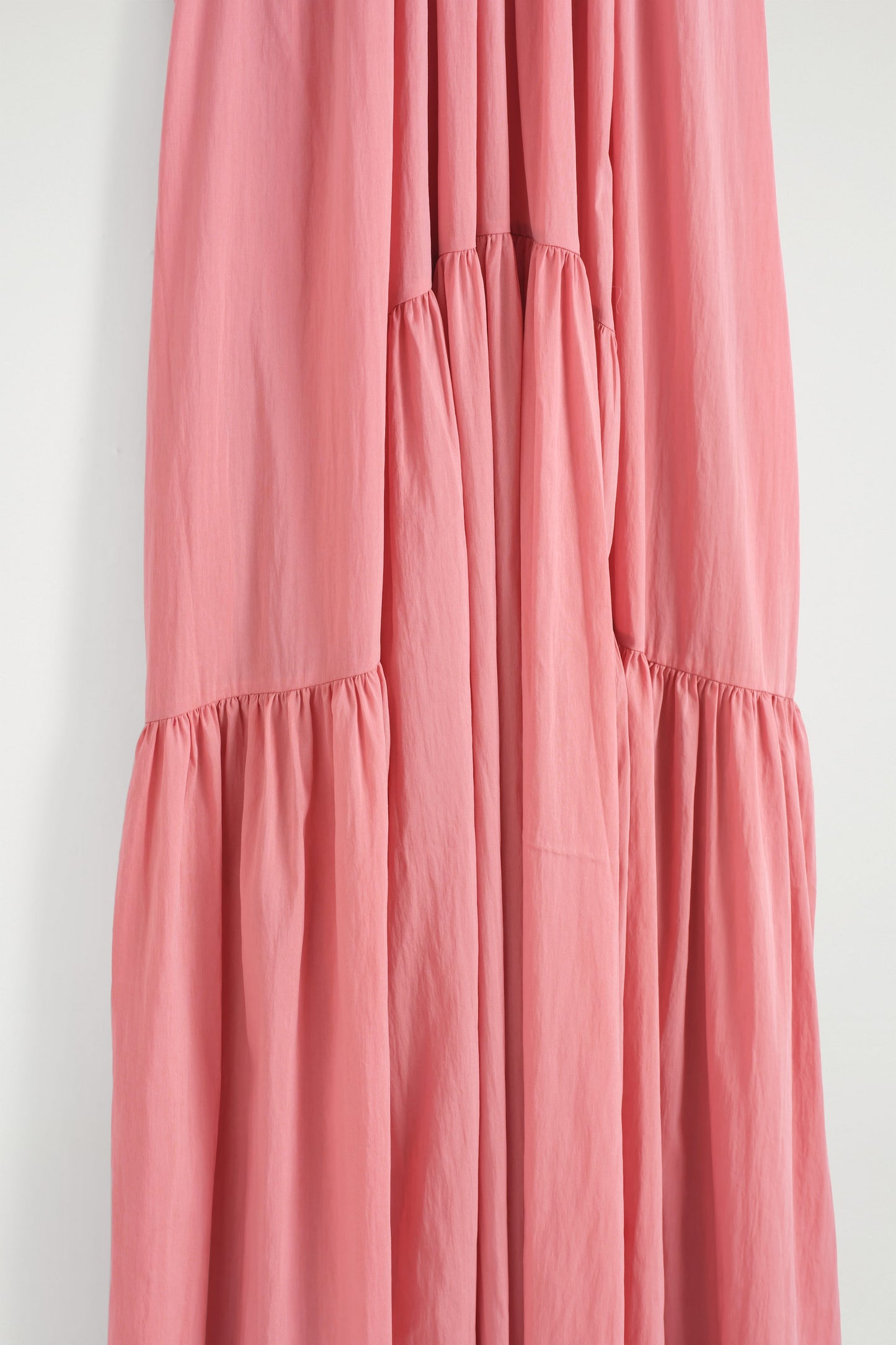 Gathered Halterneck Maxi Dress