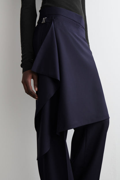Wool Skirt Trousers