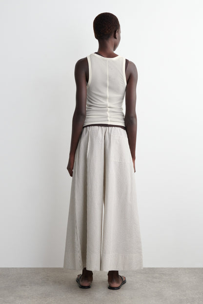 Seersucker Culottes