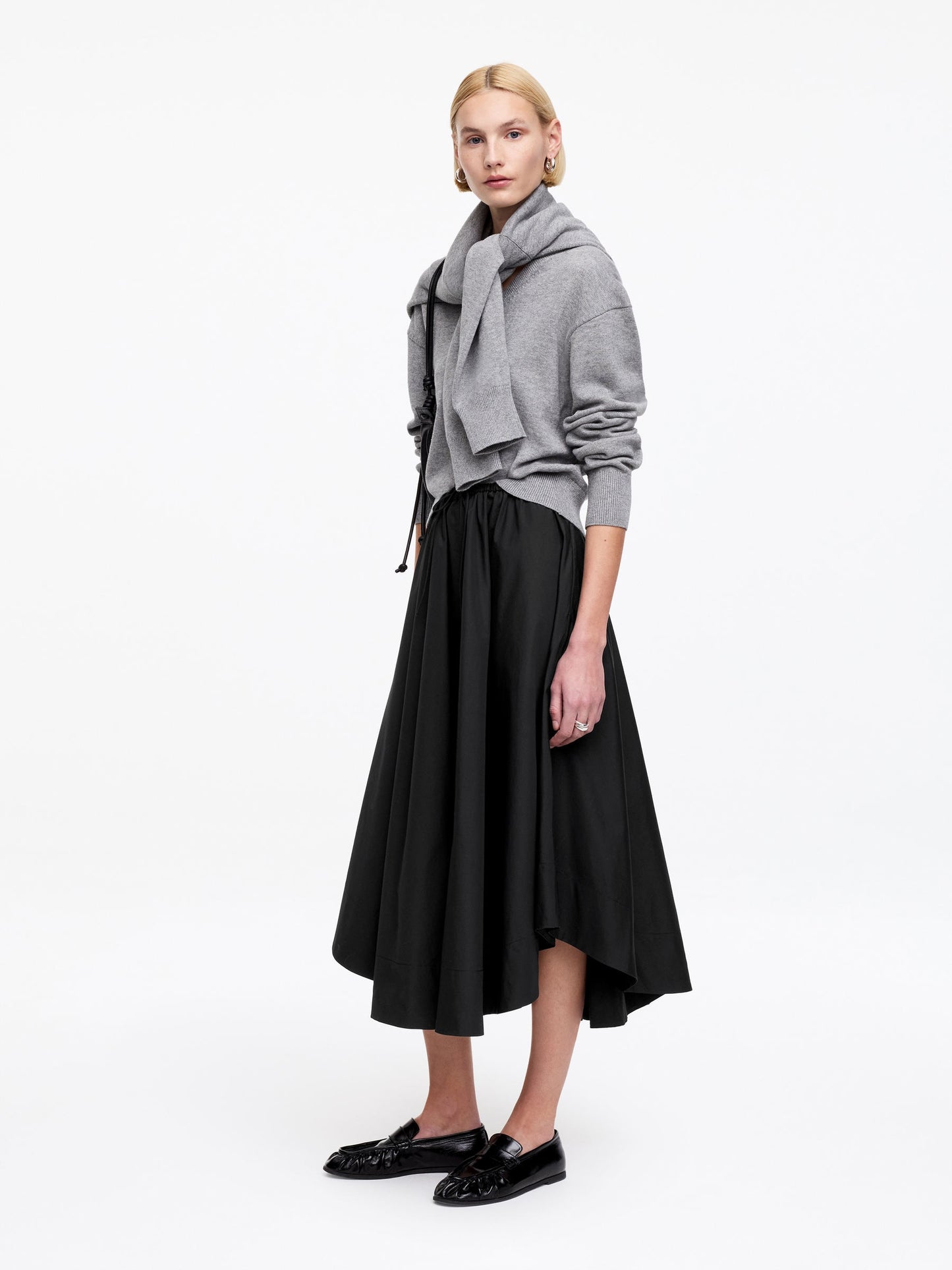 Wide Cotton Skirt