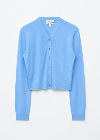 Cropped Cashmere Cardigan