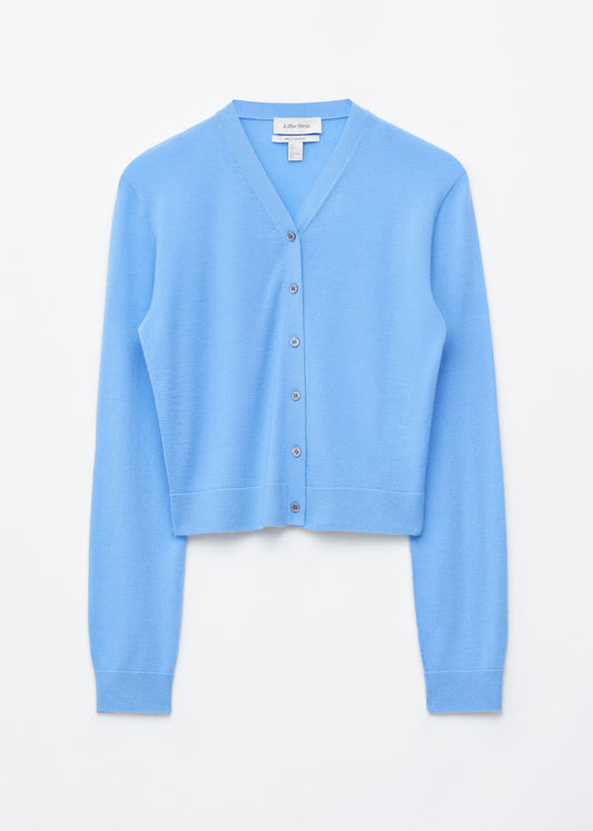 Cropped Cashmere Cardigan