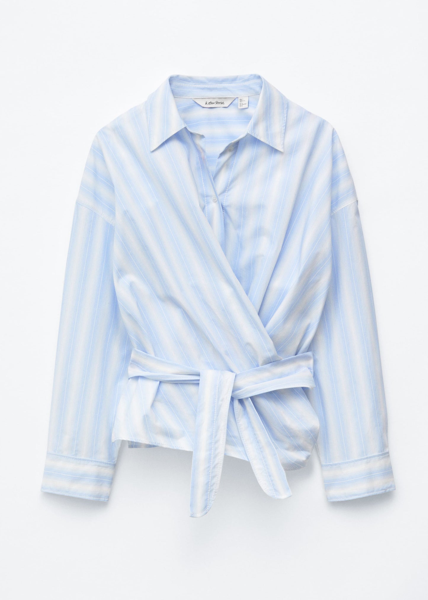 Tie-Waist Cotton Shirt