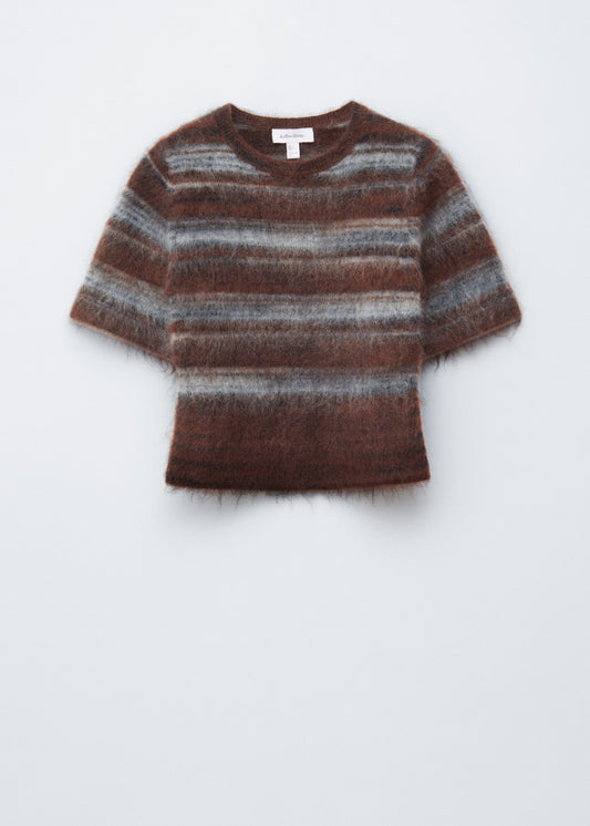 Brushed-Knit T-Shirt