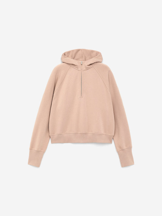 Half-Zip Hooded Sweatshirt